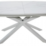 Стол обеденный модерн DSN- DT 888B белый, керамика