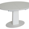 Стол обеденный Avn- HT3709 120-155x85 Glass White