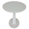 Стол обеденный Avn- HT3709 120-155x85 Glass White