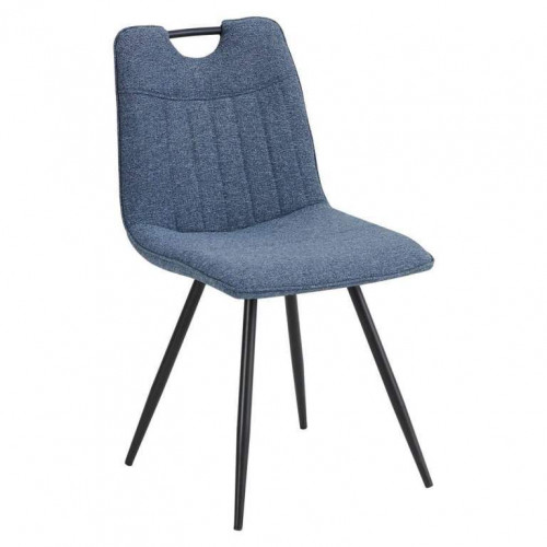 Стул Avn- ZEN Blue Linen синий 