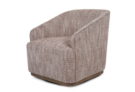 Кресло поворотное VTR- Тиволи (Теплый каштан) 