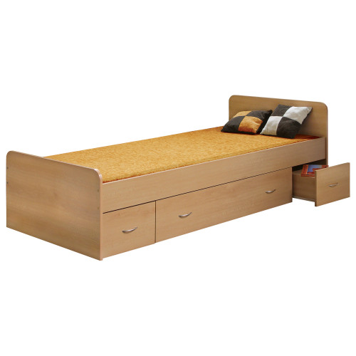 IDEA Односпальная кровать с местом для хранения 90x200