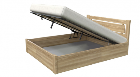 Кровать деревянная с механизмом MOM- Осака без матраса