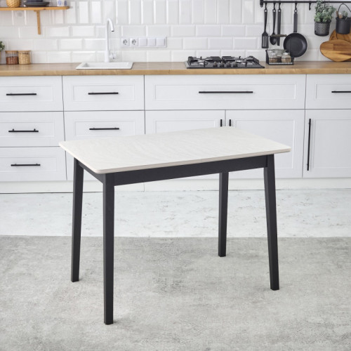 Комплект кухонной мебели Ont- Антонио 100 Серо-бежевый+ 4 Стула Дарио серые