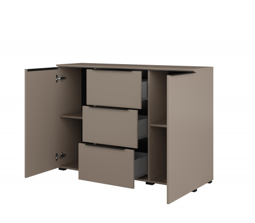 Комод на 2 двери и 3 ящика Helvetia TANA 24CONS26 (конго)