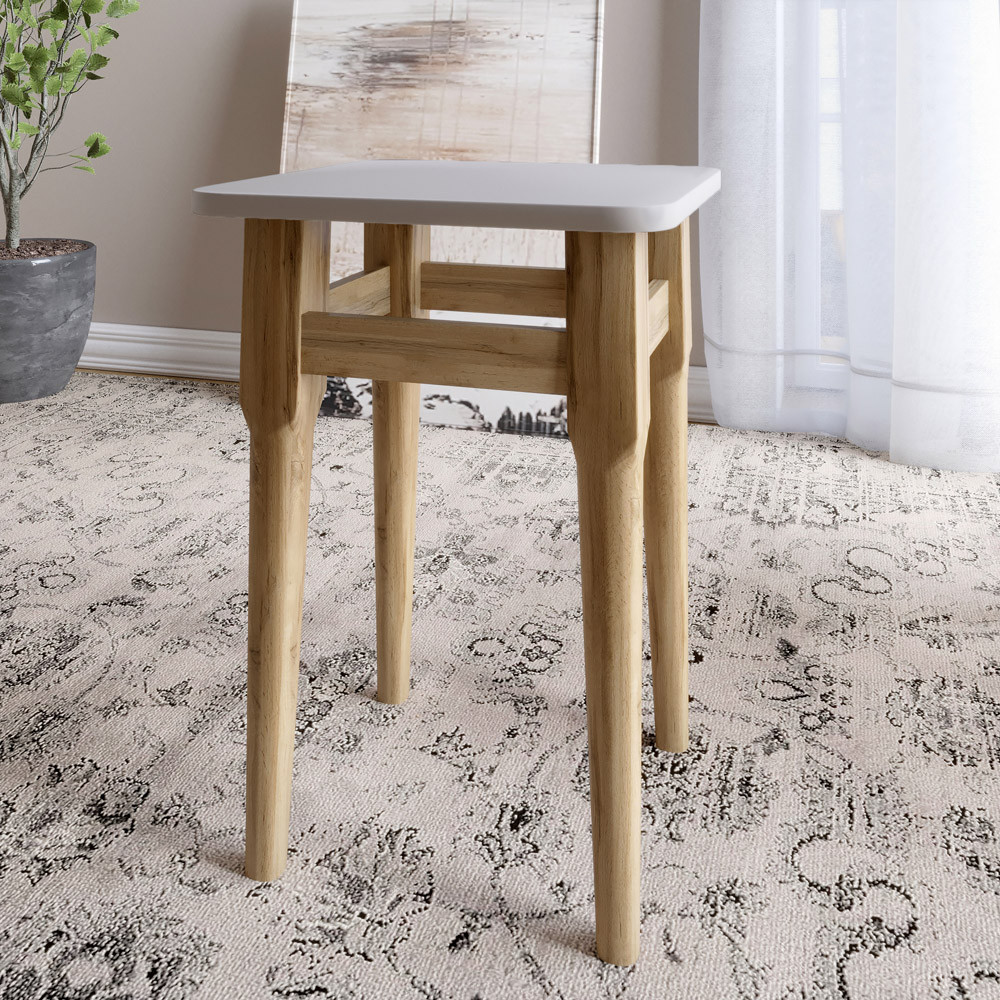 2 табурета на кухню LION- Майами кромка ПВХ 2 мм Кашемир (LION-041255) 