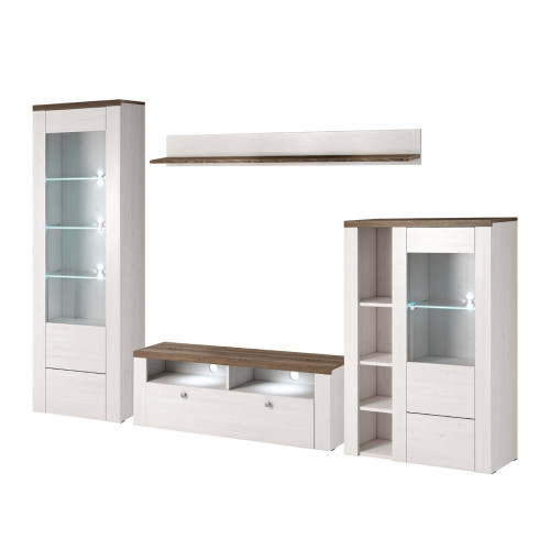 Стенка в гостиную Helvetia LARONA 244BDZ10 (трюфель сонома)