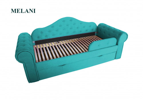 Диван-кровать VRN- Melani (бирюза, синий)