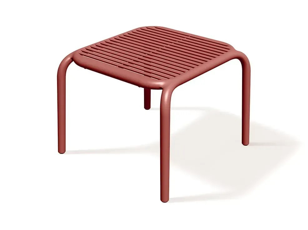 Стол кофейный садовый VLL- FERNE Berne (антрацит, кирпичный)