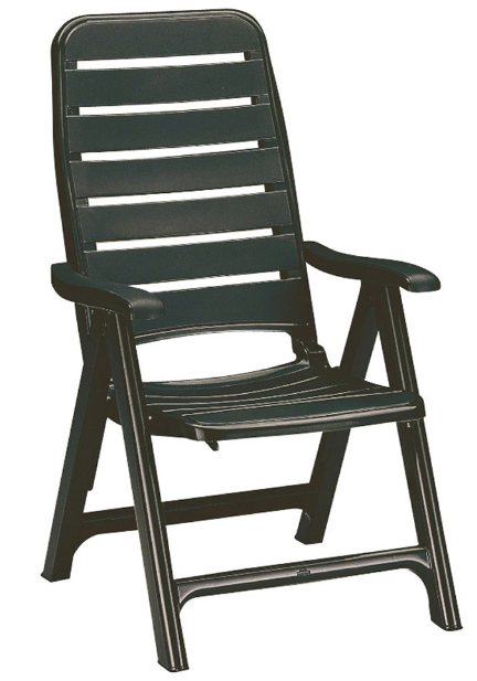 Кресло складное из полипропилена GRANDSOLEIL CA- MULTIPOSITIONAL ARMCHAIR PREMIERE
