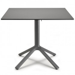 Стол обеденный VLL- SCAB Nemo Maxi Folding 90x90 (антрацит)