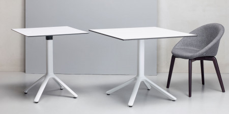 Стол обеденный VLL- SCAB Nemo Maxi Folding 90x90 (антрацит)