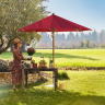 Зонт с центральной опорой из дерева Glatz TEA- TEAKWOOD круглый Ø300