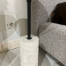 Стол журнальный d-35 см CRV- Tilt, White banswara marble (белый)