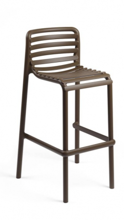 Барный стул из пропилена Nardi DEI- Doga Stool Tabacco
