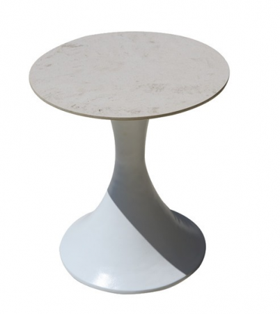 Столик кофейный из алюминия INT- Cylinder