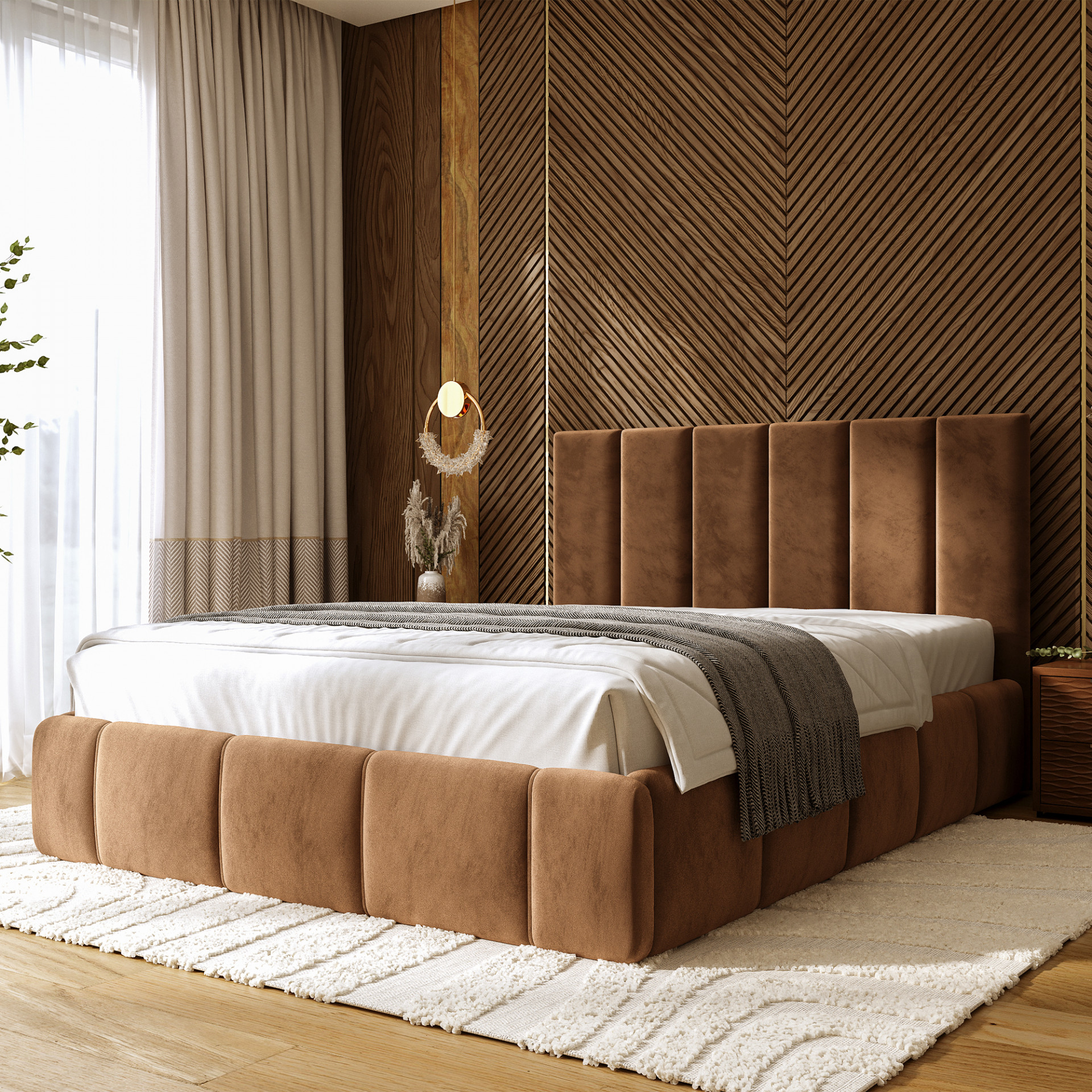 Кровать мягкая без механизма RBV- Верти