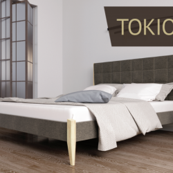 Кровать деревянная CDOK- Токио мягкая
