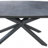 Стол обеденный модерн DSN- DT 888B серый, керамика