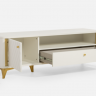 Тумба ТВ Forte FORREST HILLS FTHT121 LB 140см белый-золото