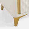 Тумба ТВ Forte FORREST HILLS FTHT121 LB 140см белый-золото