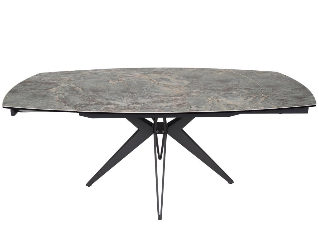 Стол керамический Avn- HT93018 130-190x100 Glass Ceramic Dark Brown