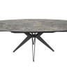 Стол керамический Avn- HT93018 130-190x100 Glass Ceramic Dark Brown