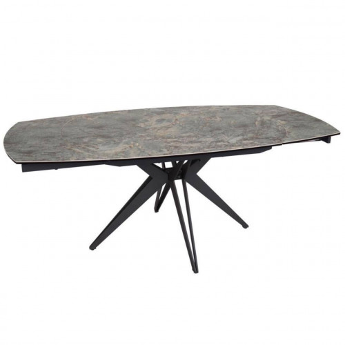 Стол керамический Avn- HT93018 130-190x100 Glass Ceramic Dark Brown