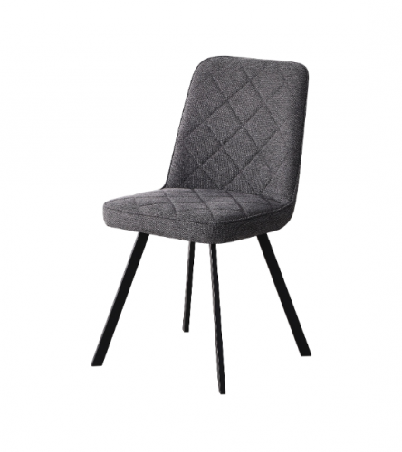 Стул обеденный TPRO- Justin dark grey Е7368