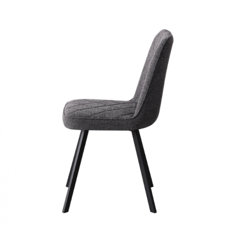 Стул обеденный TPRO- Justin dark grey Е7368