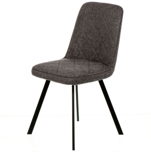 Стул обеденный TPRO- Justin dark grey Е7368