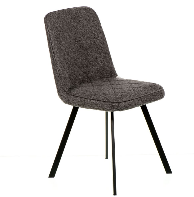 Стул обеденный TPRO- Justin dark grey Е7368