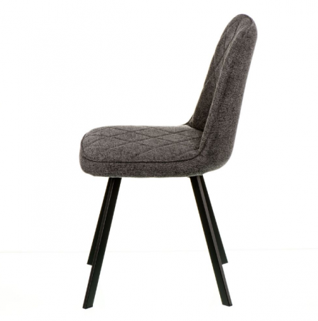 Стул обеденный TPRO- Justin dark grey Е7368