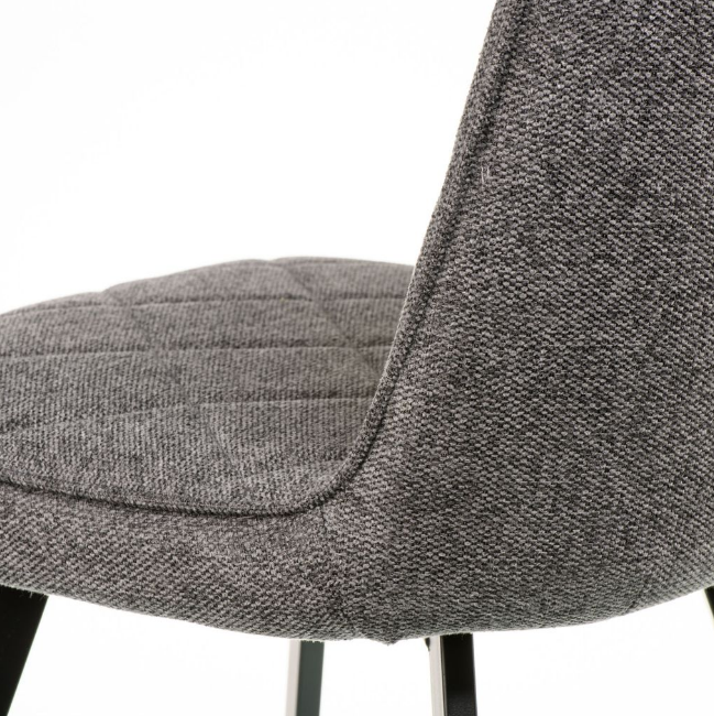 Стул обеденный TPRO- Justin dark grey Е7368