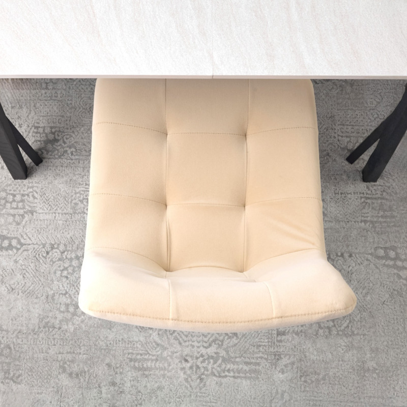 Комплект кухонной мебели Ont- Антонио 120 Серо-бежевый+ 4 Стула Дарио бежевые