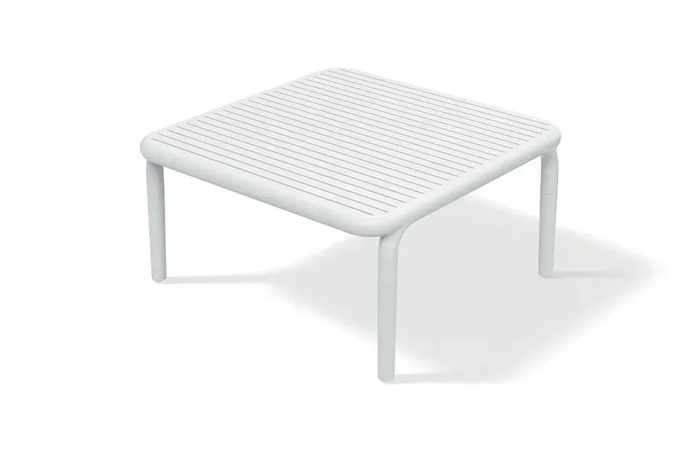 Стол журнальный уличный VLL- FERNE Berne (белый, молочный)