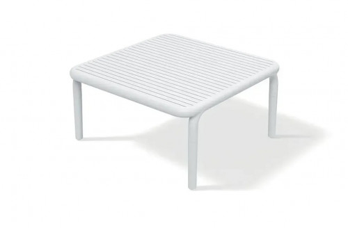Стол журнальный уличный VLL- FERNE Berne (белый, молочный)