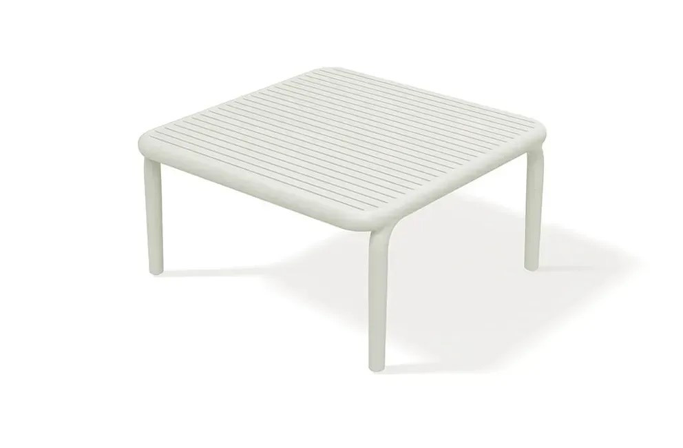 Стол журнальный уличный VLL- FERNE Berne (белый, молочный)