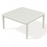 Стол журнальный уличный VLL- FERNE Berne (белый, молочный)