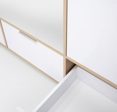 Шкаф трех дверный MRK- Оливия 3д3ш 