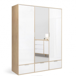 Шкаф трех дверный MRK- Оливия 3д3ш 