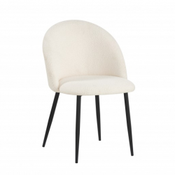 Стул обеденный BIO- Grace Плато (букле молочный)