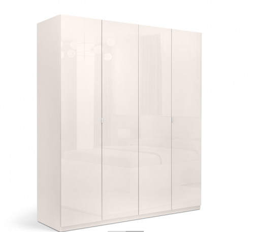 Шкаф MRK- Лилу Глянец Кашемир 4 двери 