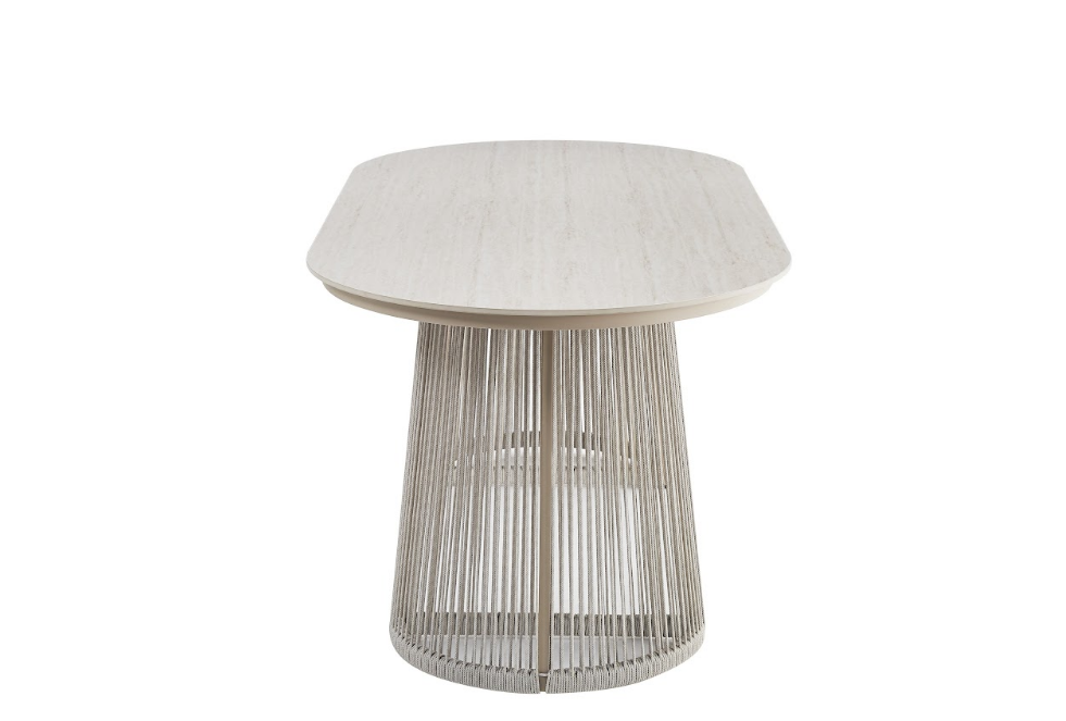 Стол садовый обеденный VTR- ODT-25 (Портофино) дрифтвуд беж + айвори 