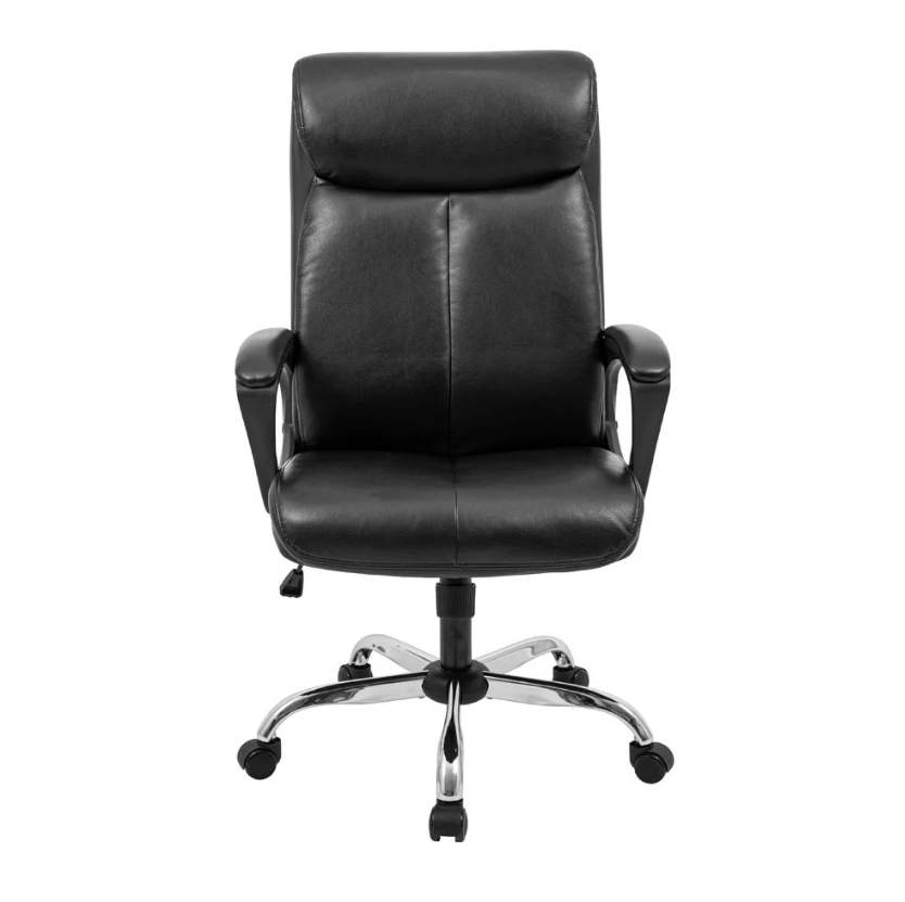 Кресло офисное  RCH- Бронкс Хром М-1 черное 