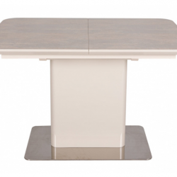 Стол обеденный модерн NL- QUANTICO бежевый (120/160*80*76 cm керамика)  
