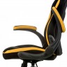 Кресло офисноеTPRO- Prime black/yellow E5548