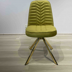 Обеденный стул  Art-Deco EXI-AVIGNON YELLOW ML09 GOLD