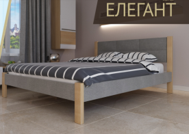 Кровать деревянная мягкая CDOK- Элегант Комби