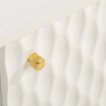 Тумба ТВ Forte FORREST HILLS FTHT131B 160см белый-золото